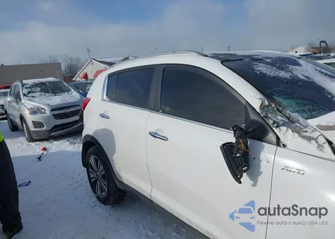 2014 Kia Sportage Ex from USA, damaged, VIN KNDPCCAC6E7566341